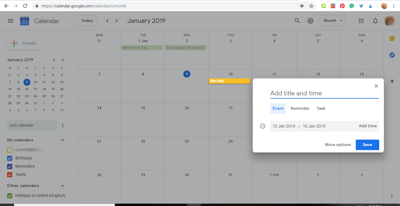preminder calendar app